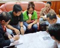Courtesy call on Sandakan Municipal Council President Datuk James Wong at his office at Wisma Perbandaran on 11 Jan 2011