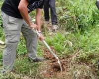 Tree Planting at Kg. Bilit, Kinabatangan on 21 March 2011