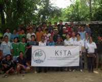 Tree planting at Sg. Lokan, Kinabatangan on 22 May 2012